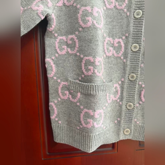 Gucci GG crew neck cardigan sweater - Picture 7 of 12